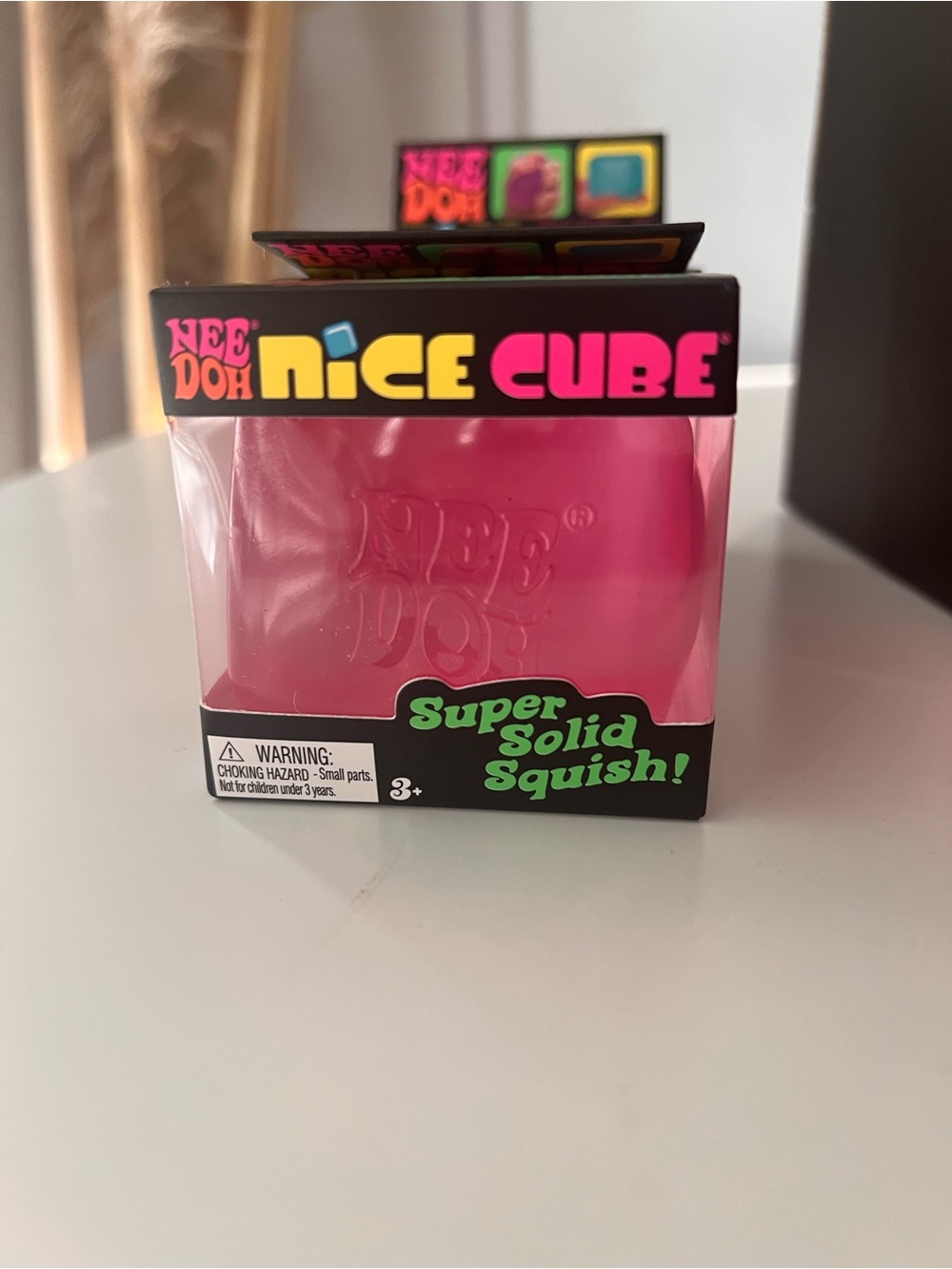 Nice Cube Super Solid Squish - Pink